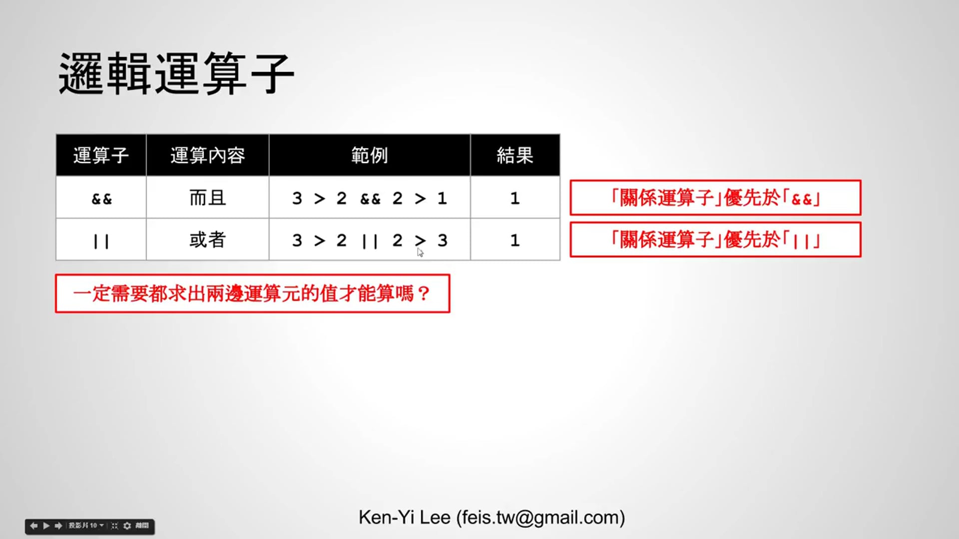 【C 語言入門】3.5 - 邏輯運算.mp4