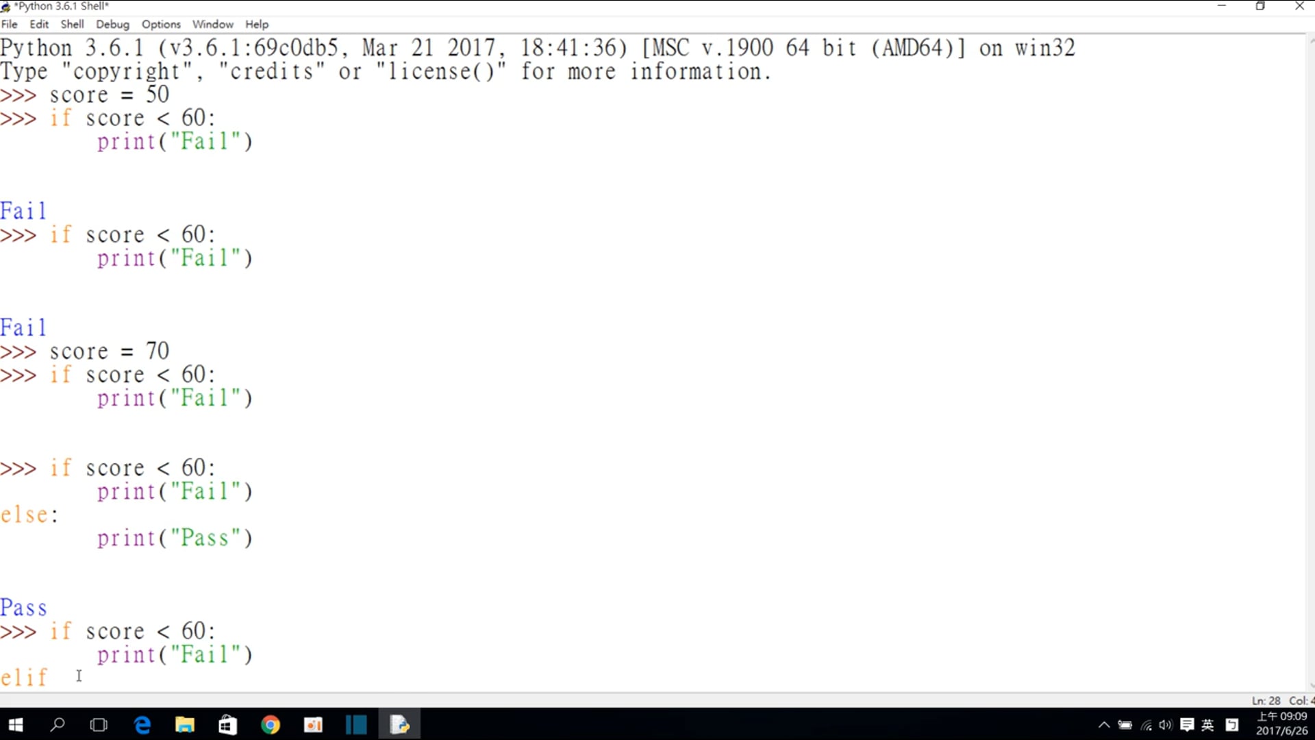 [零基礎學網頁爬蟲] 08_條件陳述Conditional statement.mp4