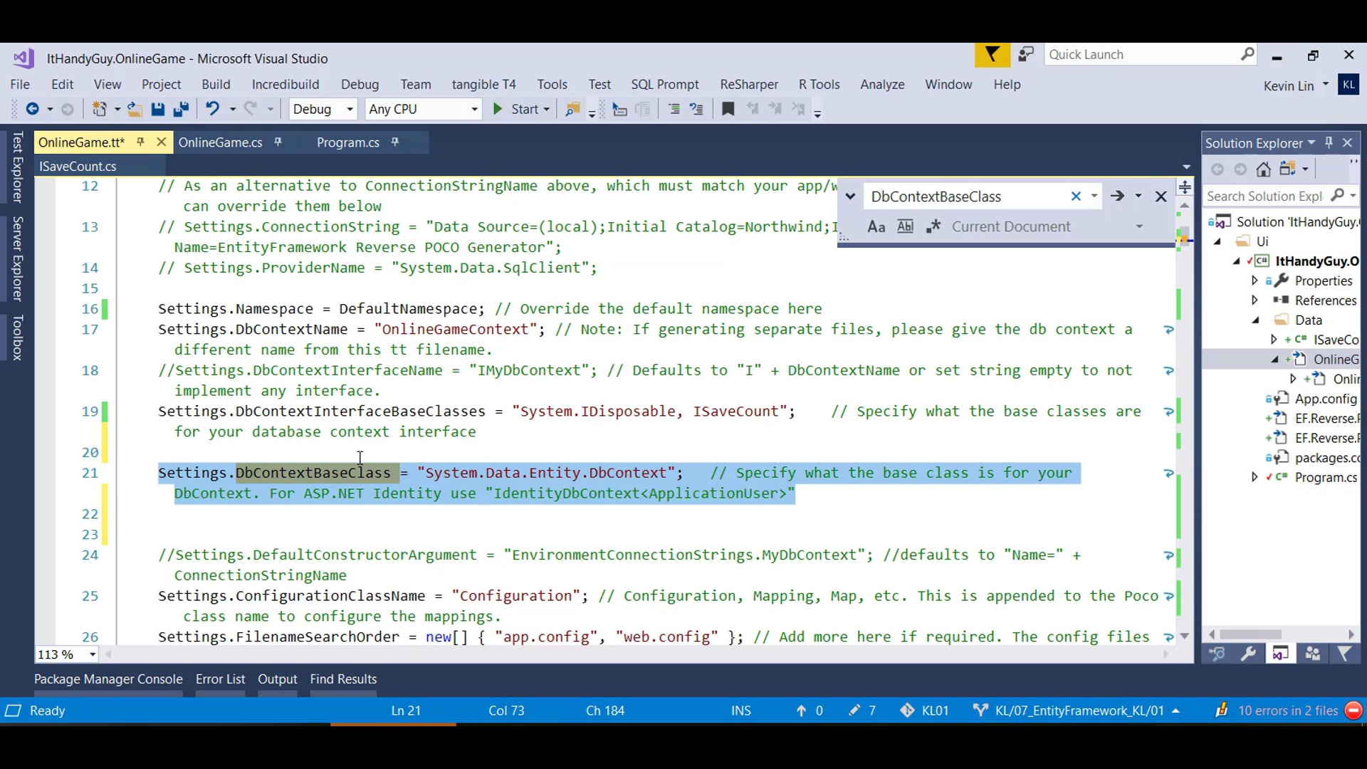 T002_07_MakeClassesPartial_DbContextInterfaceBaseClasses_DbContextBaseClasses.mp4