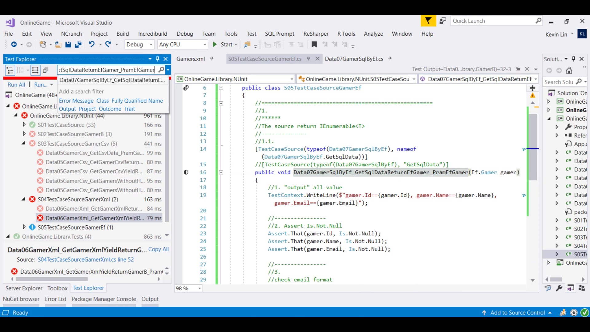 T011_10_NUnit_TestCaseSourceAttribute_TestSqlByEf.mp4