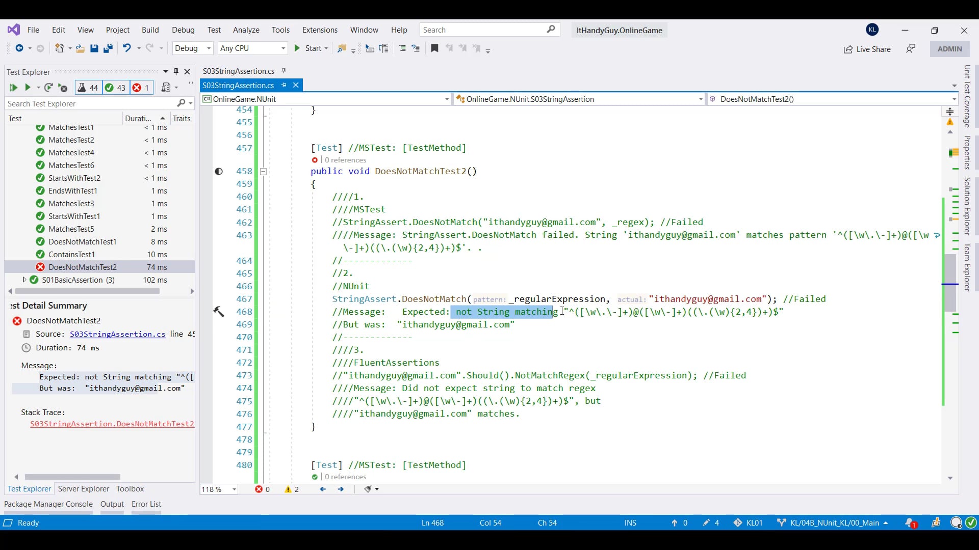 T073_14_NUnit_DoesNotMatchTest.mp4