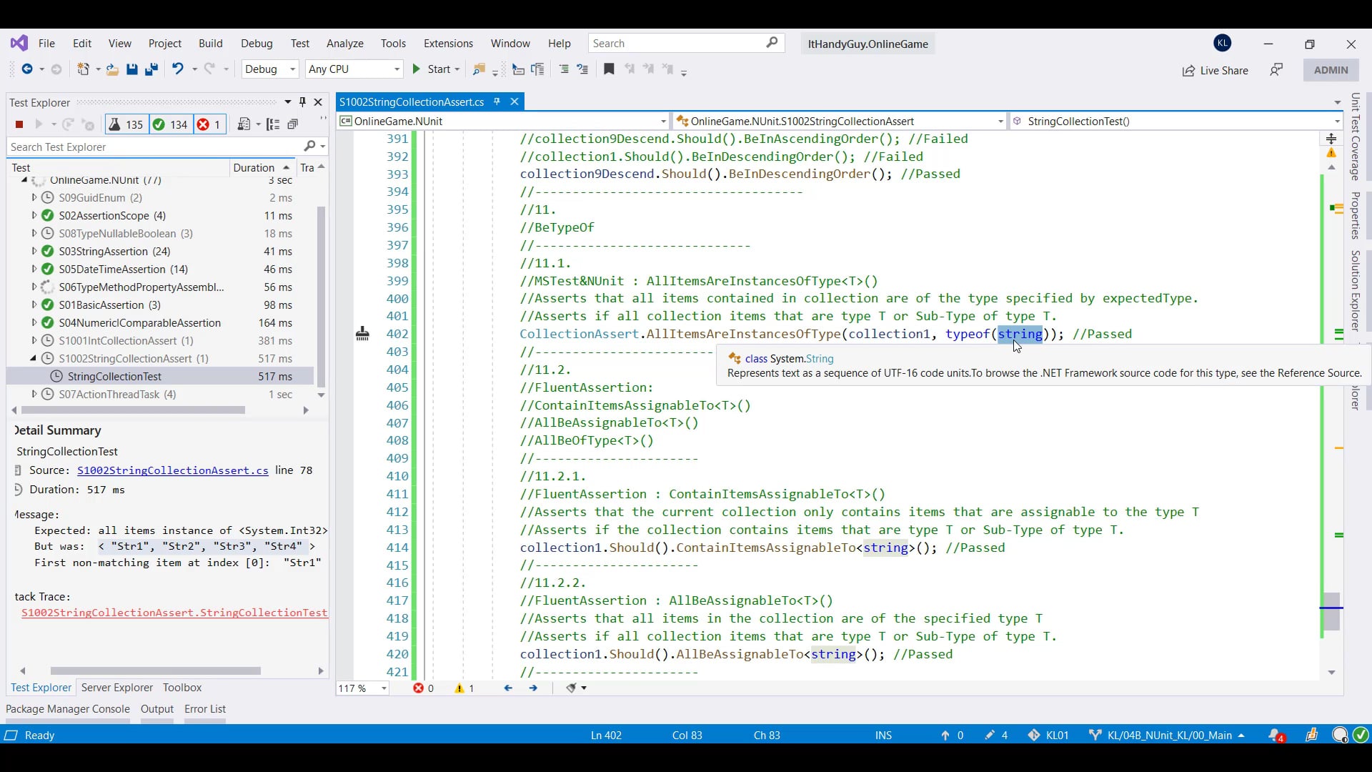 T081_16_MSTest_NUnit_CollectionAssertion_AllItemsAreInstancesOfType.mp4