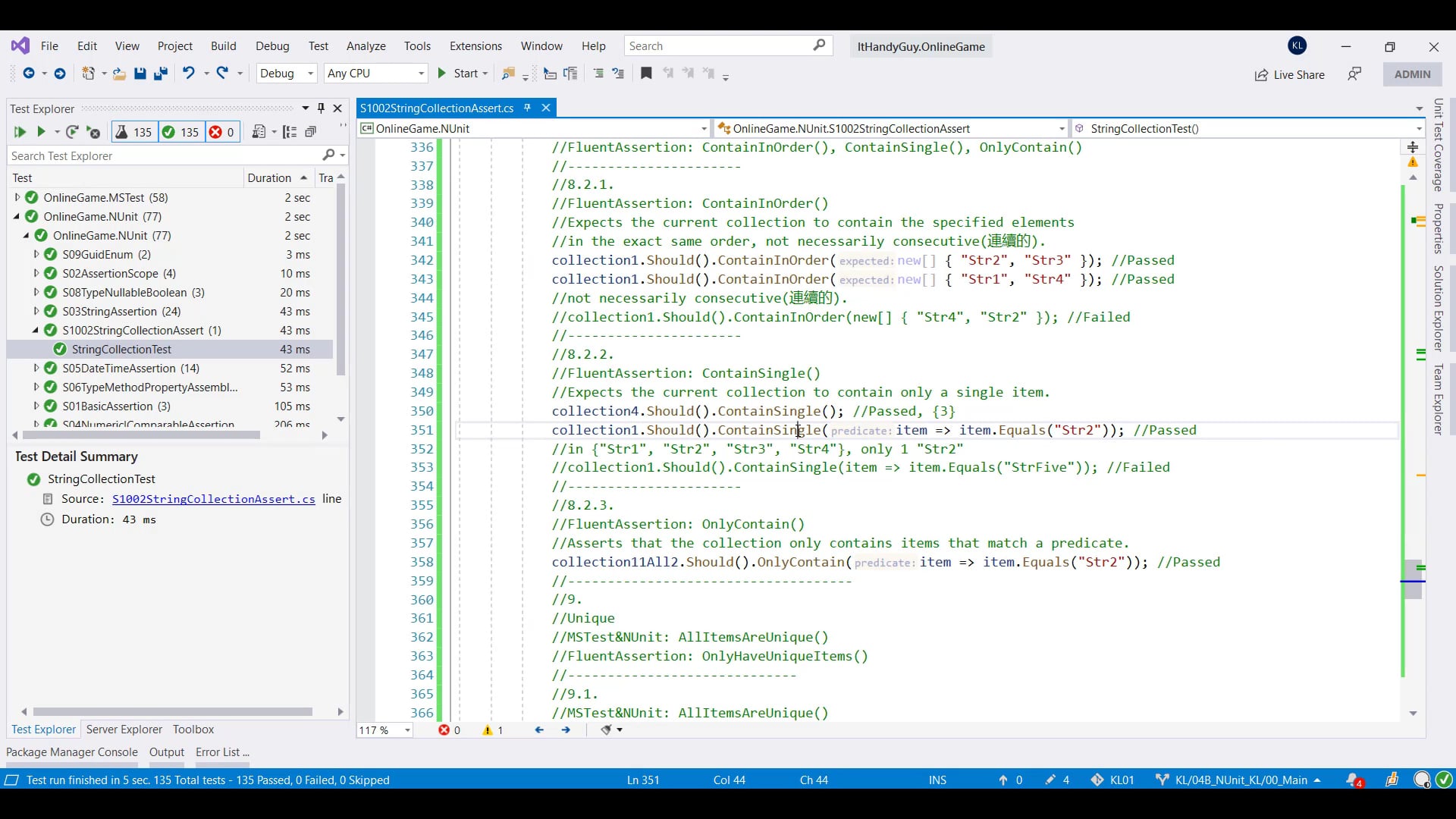 T081_11_FluentAssertion_ContainInOrder_ContainSingle_OnlyContain.mp4
