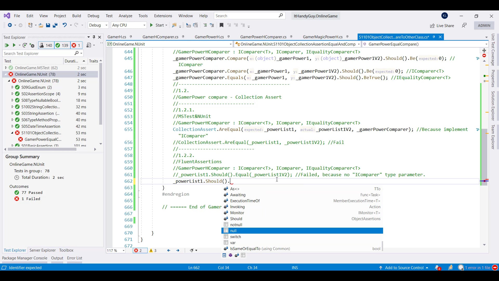 T082_06_Gamer_CollectionAssertion_EqualCompare.mp4