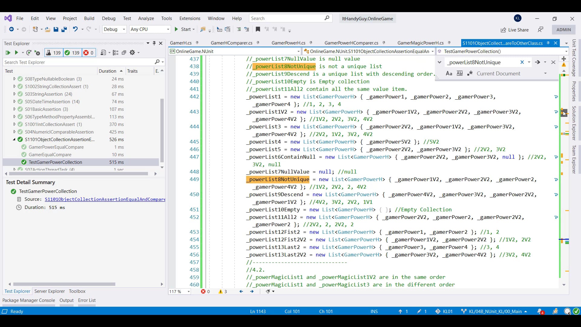 T082_20_MSTest_NUnit_AllItemsAreUnique.mp4