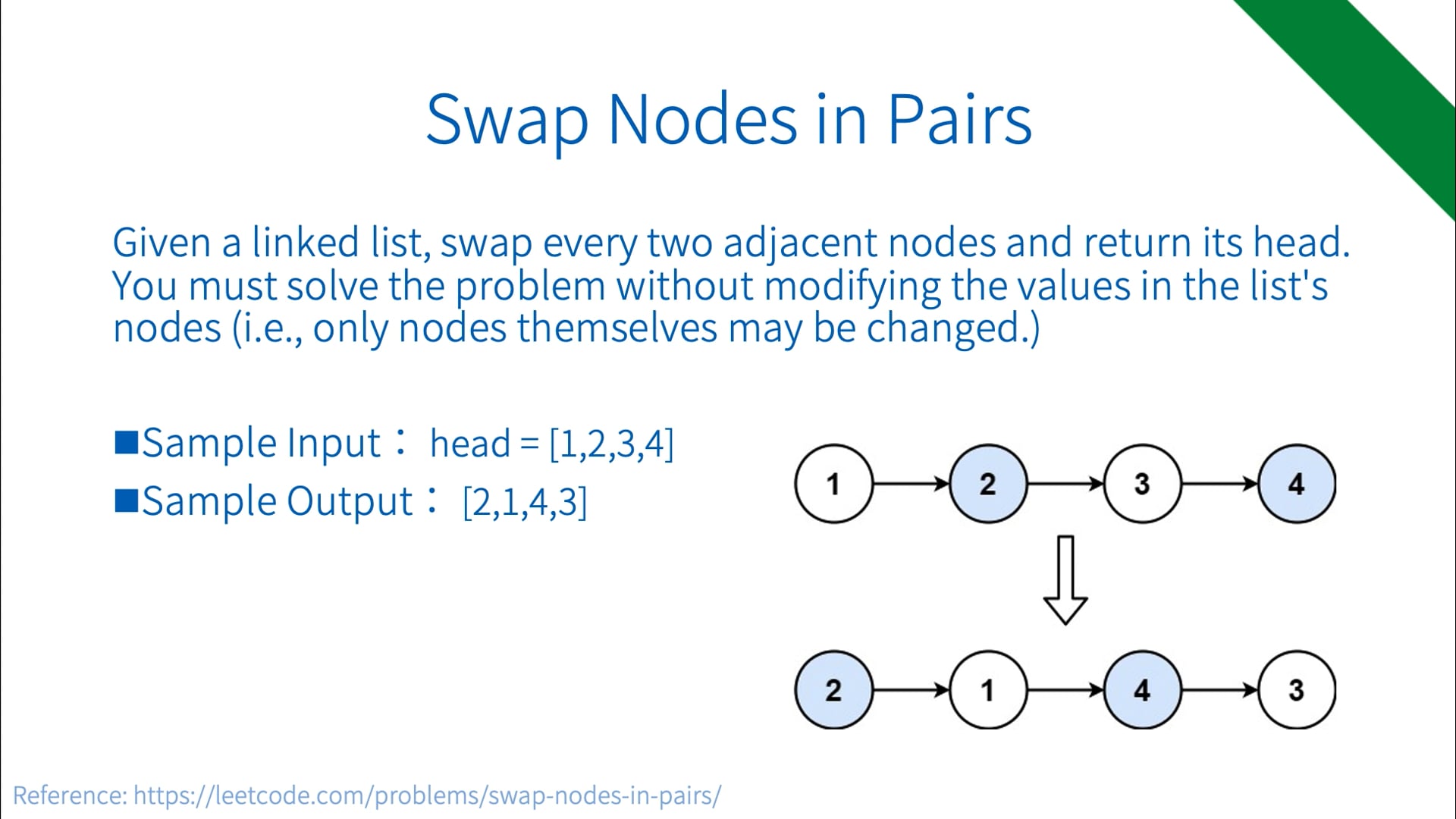 03-04 [EXAMPLE] Swap Nodes in Pairs(5).mov
